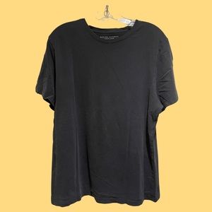 Banana Republic Basic Crew Black Shirt.